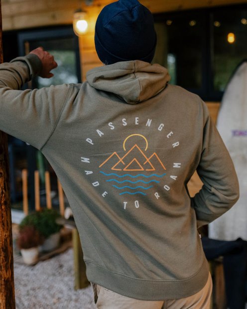 Passenger Exclusive Escapism Hoodie Aus Recycelter Baumwolle Dusty Olive