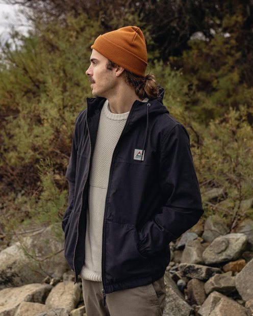 Passenger Exclusive Horizon Jacke Verblasstes Schwarz