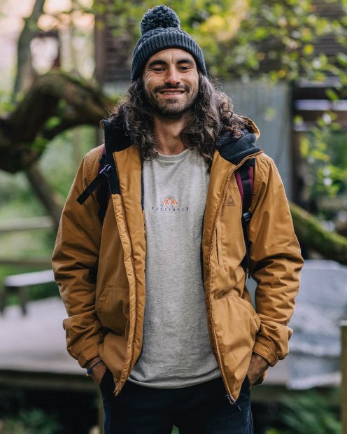 Nur Für Passagiere Entdecken Sie Recycelte, Mit Sherpa Gefütterte Kokosnuss-Jacke