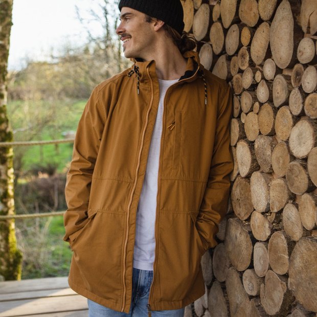 Passenger Exclusive Trip Recycelter Leichter Anorak-Gummi