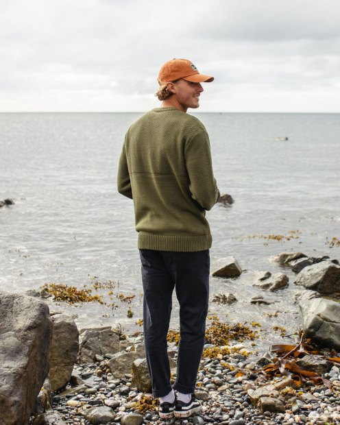 Passenger Exclusive Swell Strickpullover Khaki