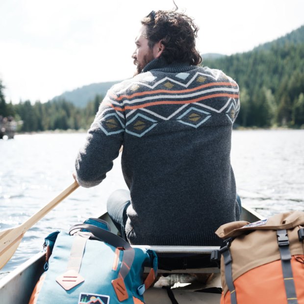 Passenger Exclusive Ember Strickpullover Verblasst Schwarz