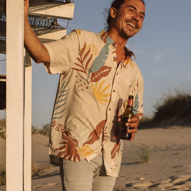 Cremefarbene Sommerpalme