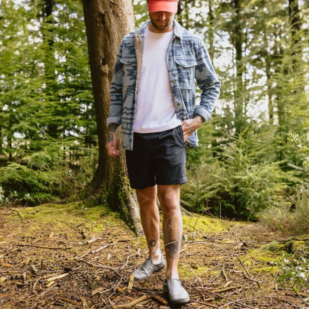 Passenger Exclusive Traveler Organic Allzweck-Shorts Schwarz