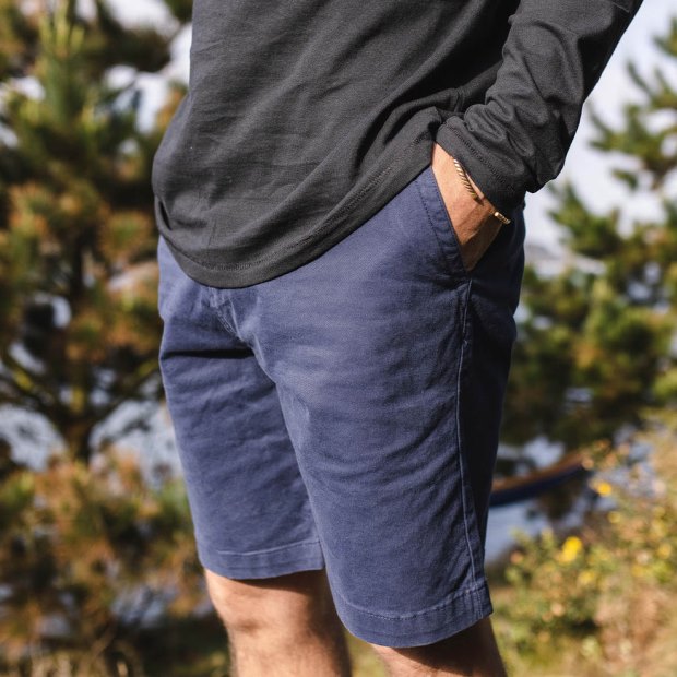 Passenger Exclusive Ridge Short Dark Denim