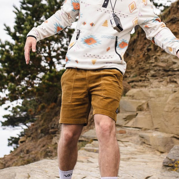 Beifahrer Exklusive Topanga-Shorts Aus Recyceltem Cord Mit Tapenade