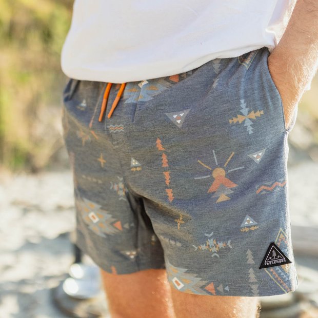 Nur Für Passagiere Ponoma Allzweck-Badeshorts Ensign Blue Sierra