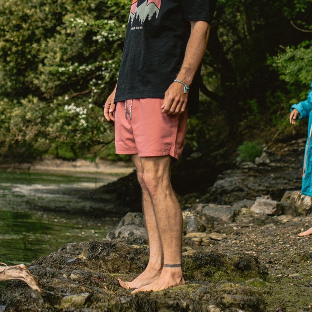 Passenger Exclusive Cali Recycling-Badeshorts Mango