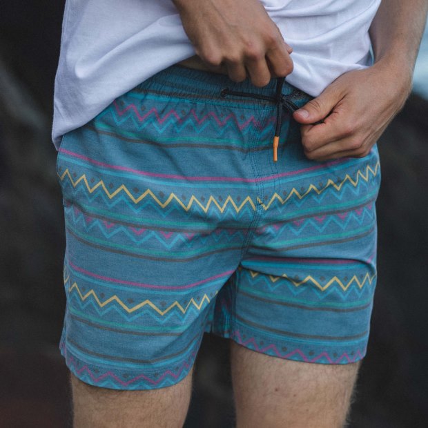 Passenger Exclusive Ponoma Allzweck-Badeshorts Multi Blau