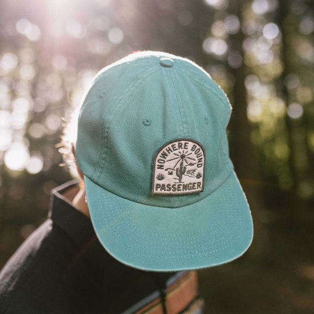 Passenger Exclusive Hazy Low Profile Cap Aus Recycelter Baumwolle Viridiangrün