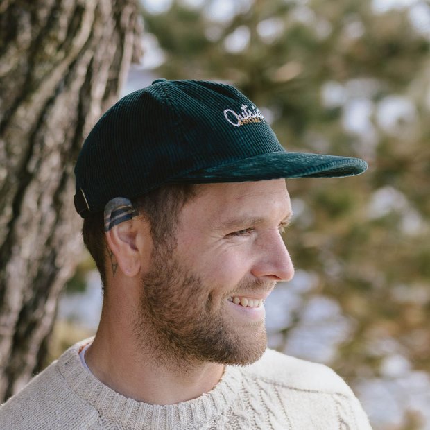 Exklusive Passagiermütze Aus Recycelter Baumwollkordel Sturmgrün