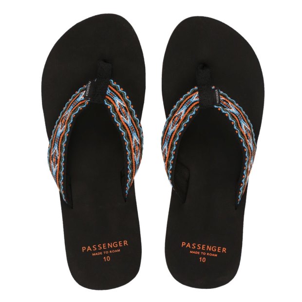 Passenger Exclusive Santos Flip Flop Schwarz
