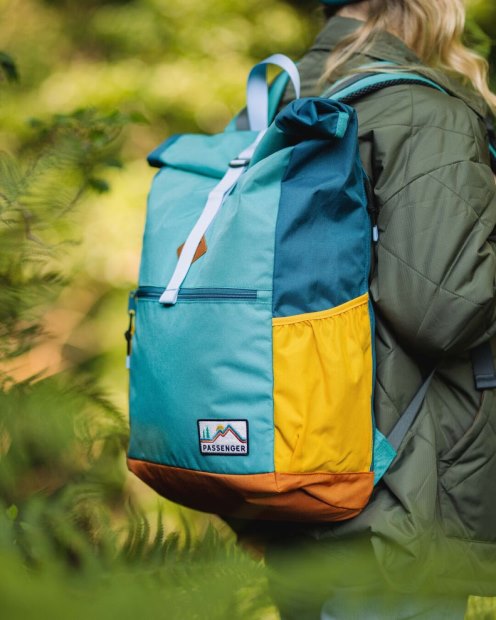 Passagier Exklusive Backwoods Recyceltes Rolltop 32 L Mehrfarbig