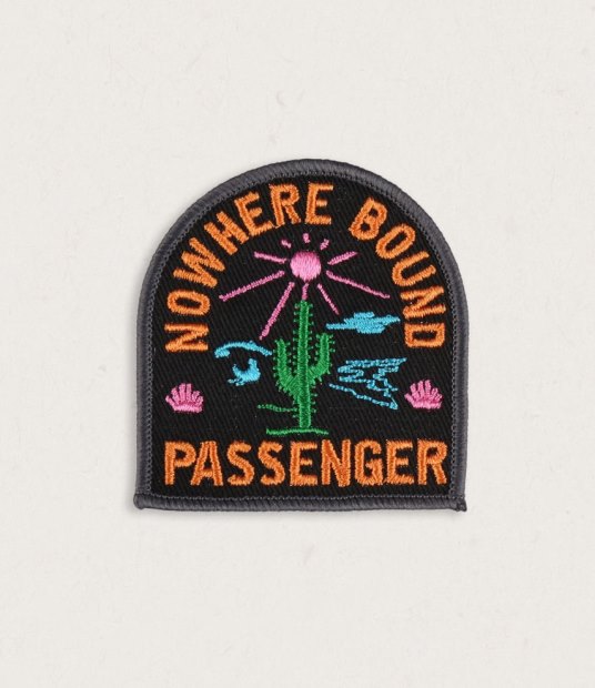 Passenger Exclusive Nirgendwo Gebundener Patch Schwarz