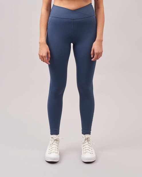Passenger Exclusive Fresh Air Recycling-Leggings Blaue Koralle