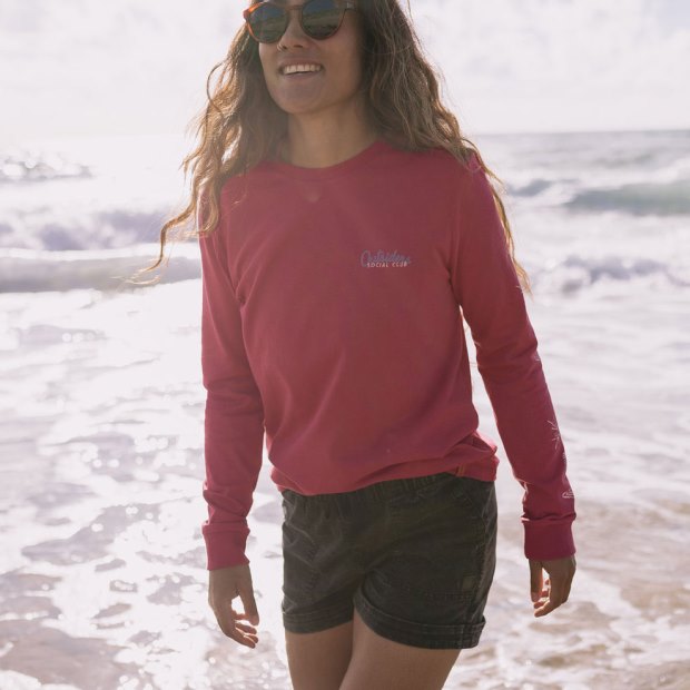 Passenger Exklusives Dawn-T-Shirt Aus Recycelter Baumwolle, Erdrot