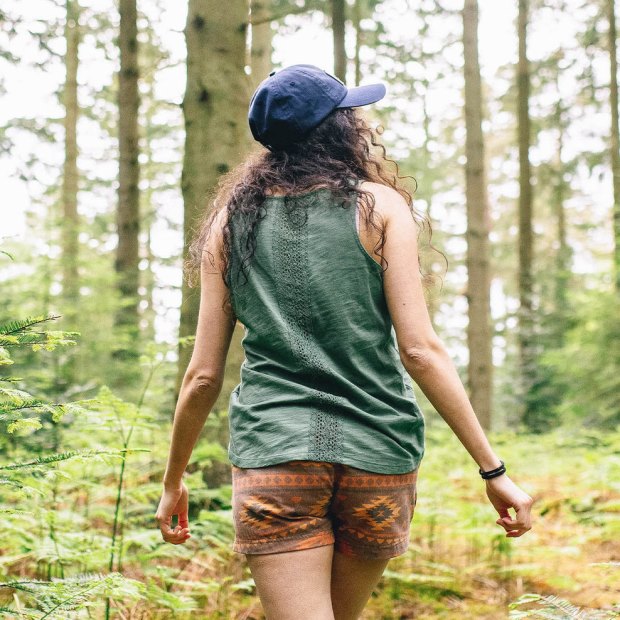 Passenger Exclusive Oberteil Aus Recycelter Baumwolle Von Rivergate Dark Ivy