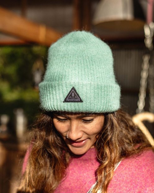 Passagier Exklusive High Tide Doppellagige Mütze Delphiniumblau